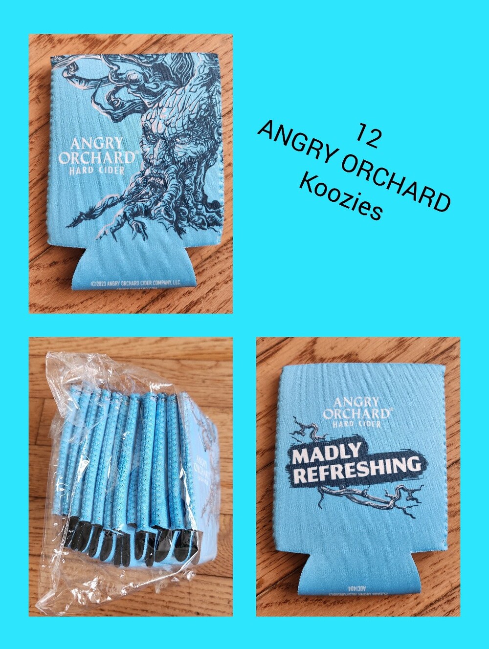 12 ANGRY ORCHARD Koozies